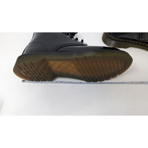 DR. MARTENS BOOTS PATENT BLACK SIZE US 6 EU 37 1460Y - Picture 10 of 11